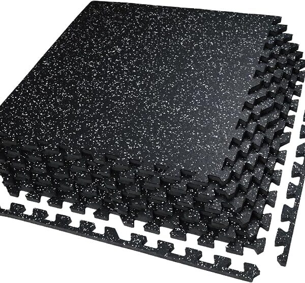 Thick 24 Sq Ft Exercise Equipment Mats
