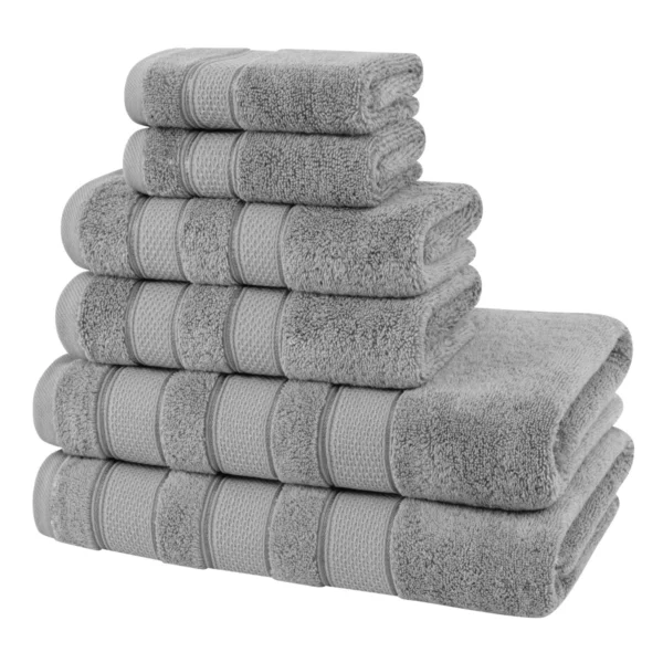 Wayfair Deal Karani Luxury Extra Soft 100% Cotton 6 Piece Bath Towel Set