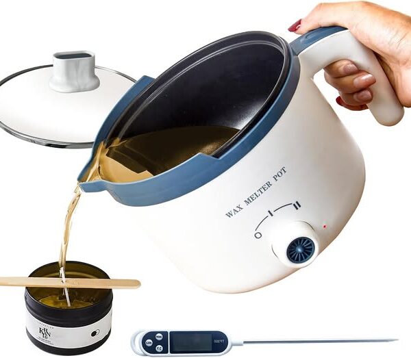 Electric Wax Melter for Candle Making with Thermometer