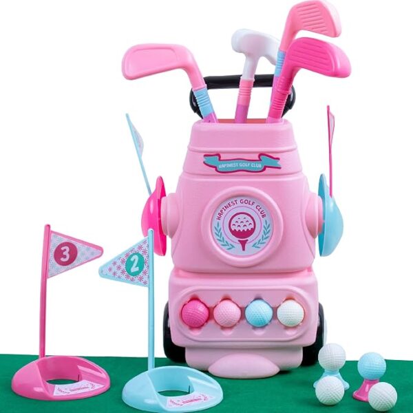 Toddler Girl Golf Set, Pink