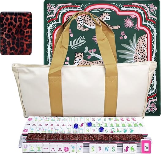 American Mahjong Game Set with 160 Tiles