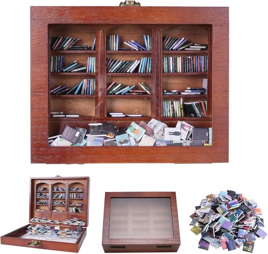 Anxiety Miniature Bookshelf Display