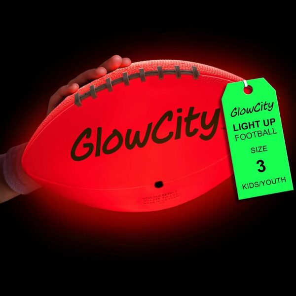 Dark Football - Light Up LED Ball