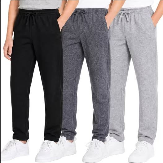 Kids Boys 3-Pack Athletic Jogger Pants