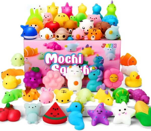 25-Pack Mini Mochi Squishy Toys
