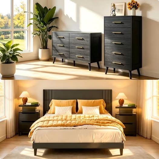 Lofka King Bedroom Furniture Set
