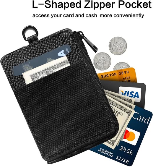 Elastic Slim Card Holder Wallet