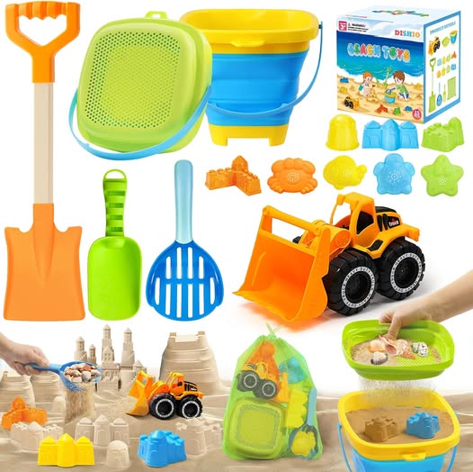 Collapsible Beach Sand Toy Set for Kids