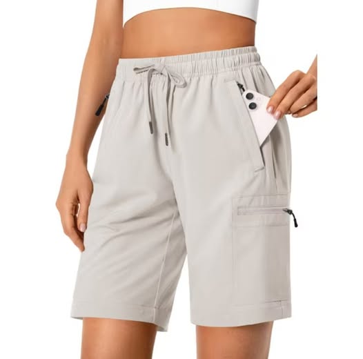 Rosvigor Women's Hiking Cargo Shorts