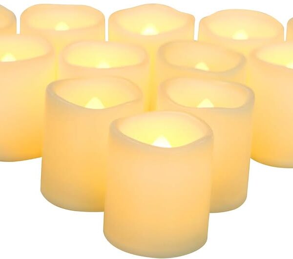 Battery Operated Flameless LED Votive Candles