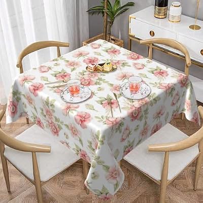 50% ♡FF Floral Square Tablecloth