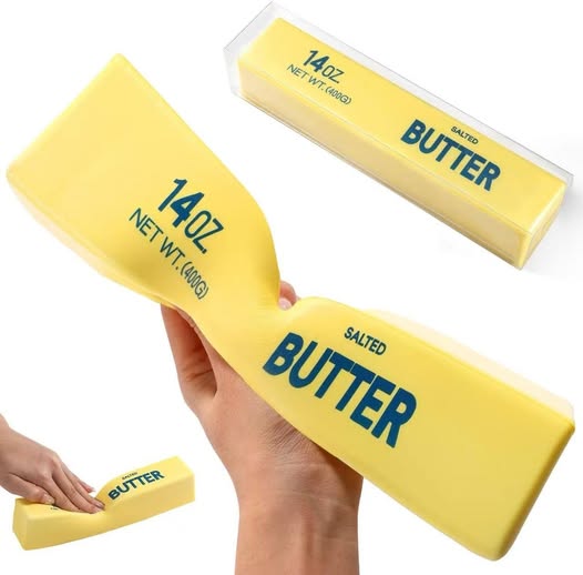 Big Butter Jumbo Squishy Toy