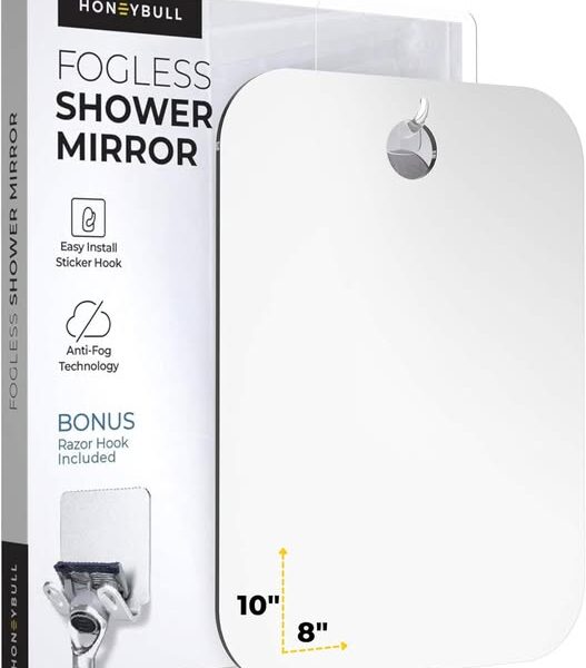 Fogless Shower Mirror for Shaving