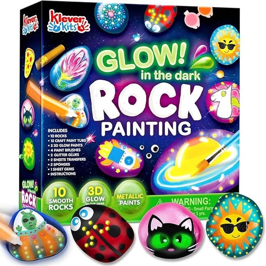 Glow rocking painting