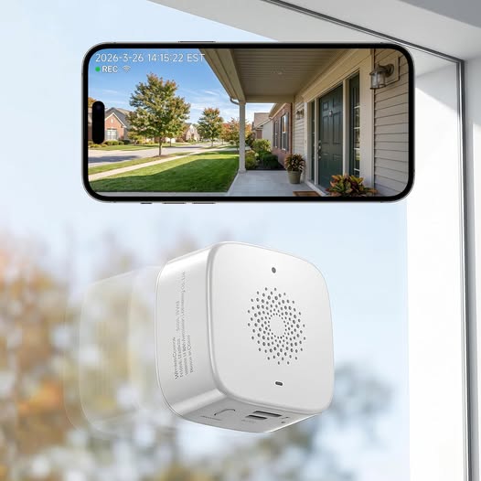 2.5K Wireless Window Security Camera