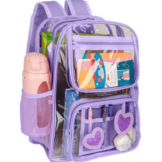 Clear Stadium-Approved Backpack