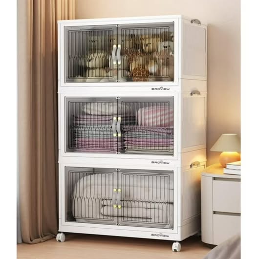240Qt Stackable Storage Bins with Lids