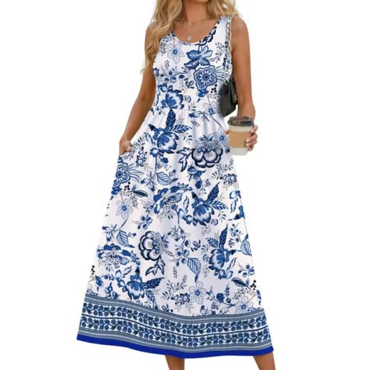 Fantaslook Sleeveless Summer Dress