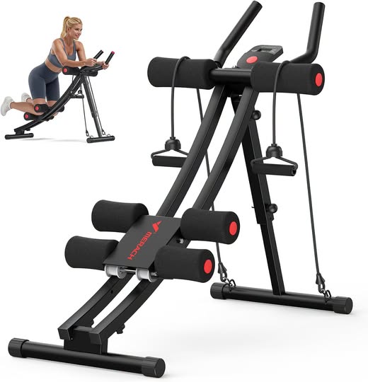 Adjustable Dual Track Ab Machine