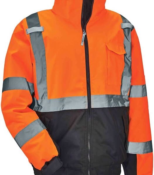 Hi Vis Bomber Safety Jacket