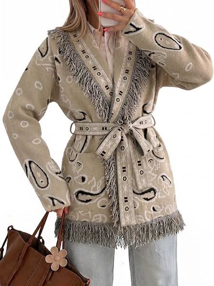 40% OFF Tankaneo Boho Cardigan Sweater