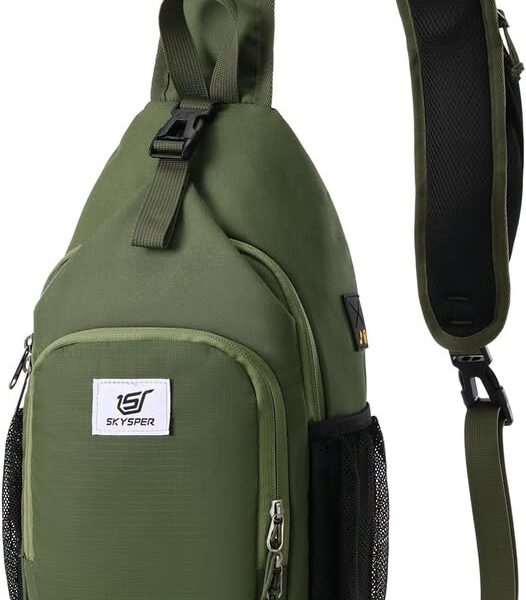 RFID Sling Crossbody Backpack