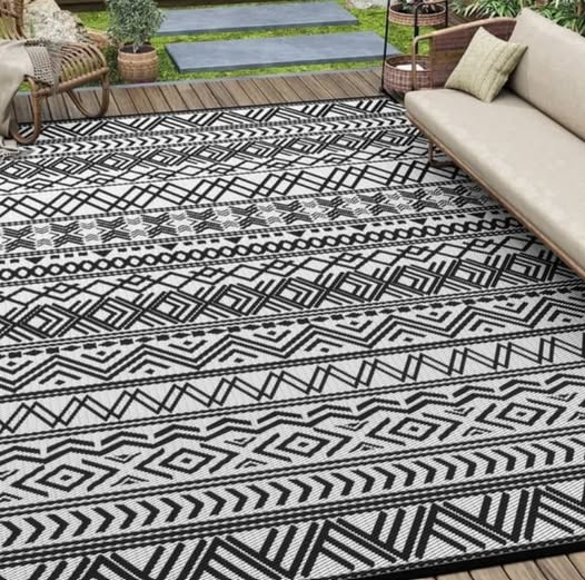 5'x8' Reversible Waterproof Outdoor Rug
