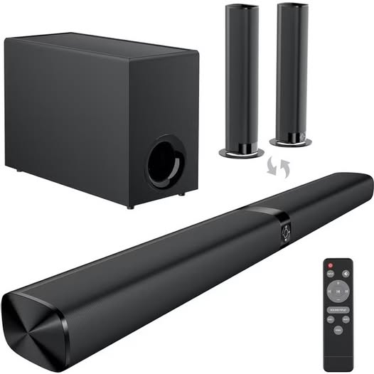 110W Sound Bar with Subwoofer