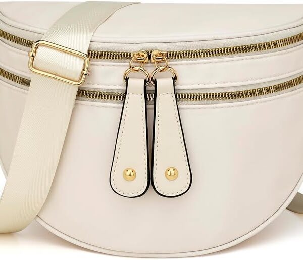 Women's Large Nylon Crossbody Fanny Pack