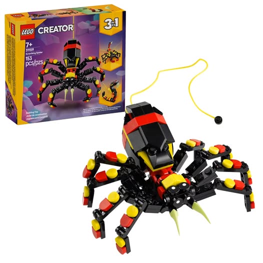 3 in 1 Wild Animals Surprising Spider Toy