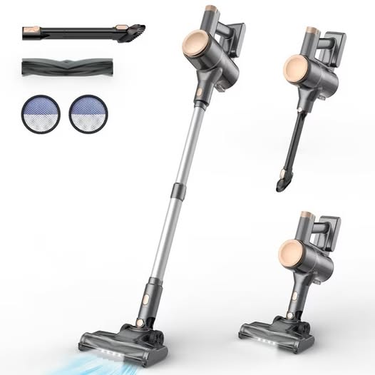 Cordless Stick Vacuum Cleaner,Lightweight Self-standing