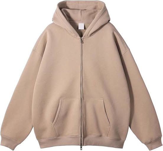 50% 0FF Unisex Zip-Up Fleece Hoodie