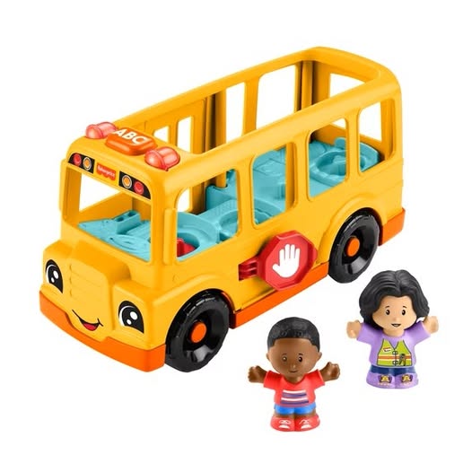 Little People Musical School Bus Toy with 2 Figures