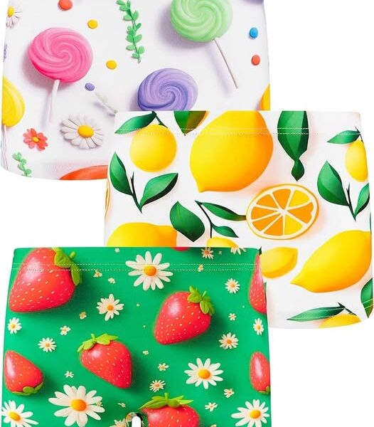Kids Cotton Boyshort Underwear Multi-Pack