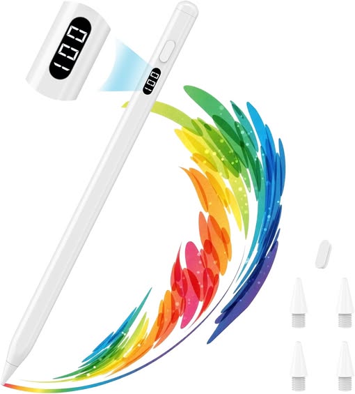 USB-C Stylus Pen for iPad with LED Display