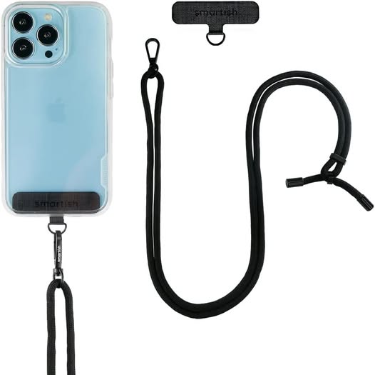 Universal Phone Lanyard with Detachable Crossbody Strap