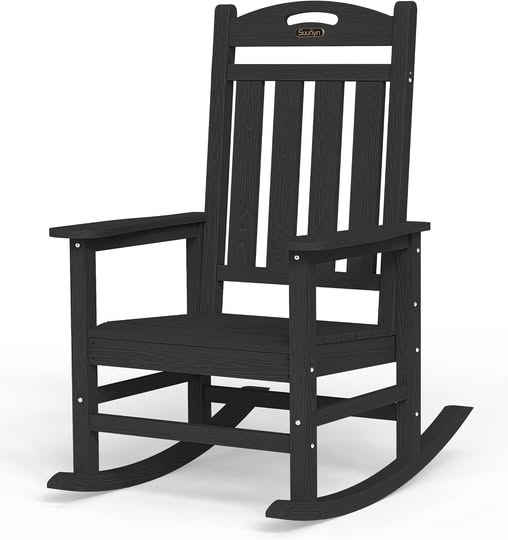 Oversized HDPE Outdoor Rocking Chair