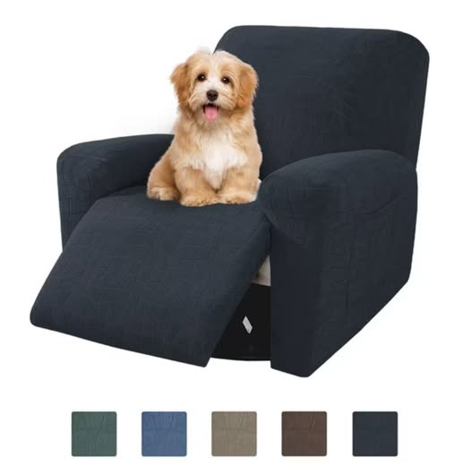 100% Waterproof Recliner Chair Cover with Pockets