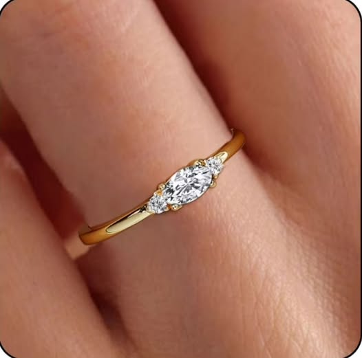 Gold Plated Rings for Women Stackable Non Tarnish Knuckle