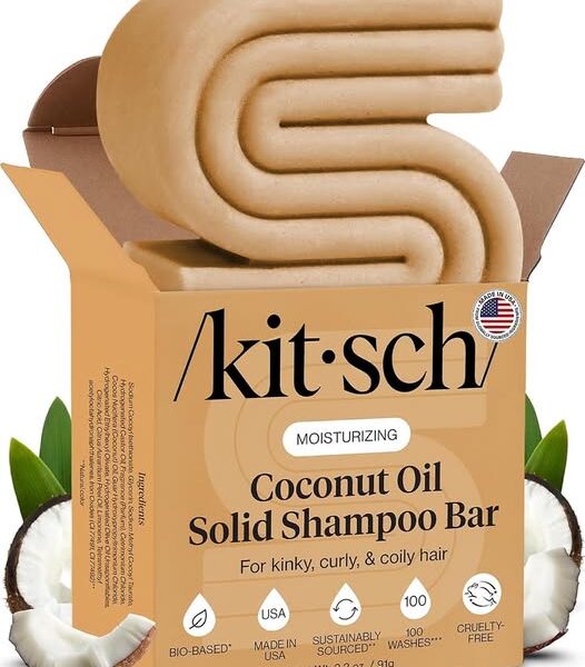 Coconut Oil Shampoo Bar for Dry & Damaged Hair
