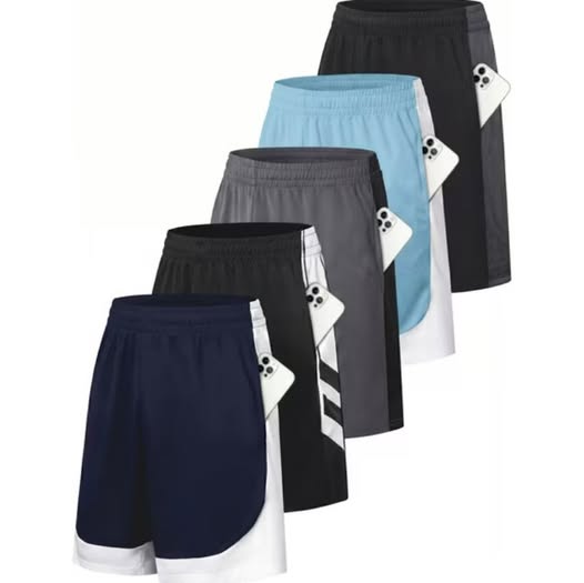 Mens Mesh Athletic Basketball Shorts