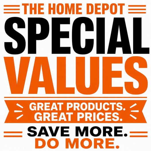 HOME DEPOT DEAL ALERT