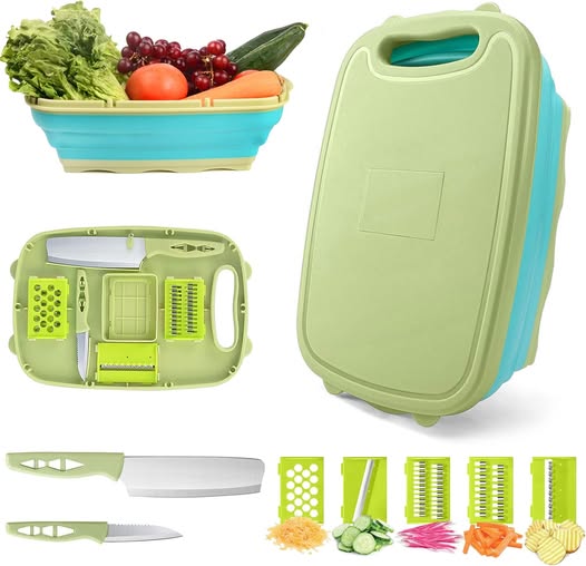 35% 0FF 9-in-1Collapsible Cutting Board