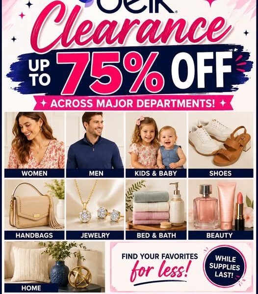 75% OFF BELK CLEARANCE ALERT