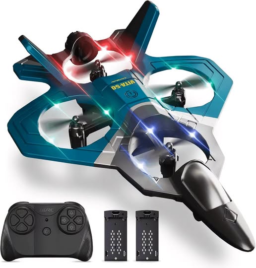 Foam RC Drone Airplane with 360° Flip & Auto Hovering