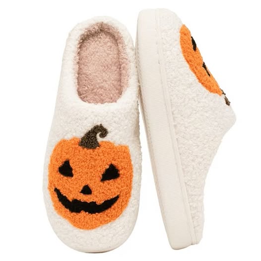 Plush Fuzzy Non-Slip Slip-On House Slippers
