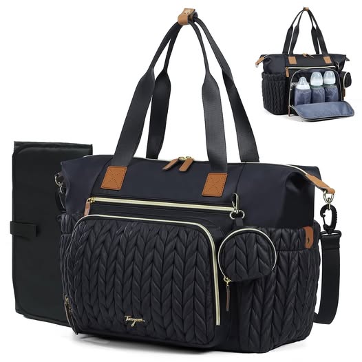 50% 0FF Large Baby Diaper Bag Tote & Hospital Bag for Mom
