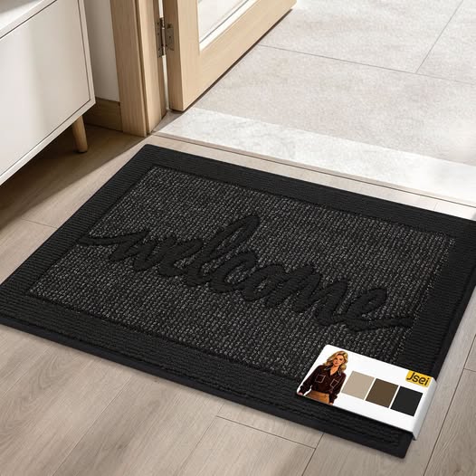 57% 0FF 20"x 32" Black Welcome Door Mat