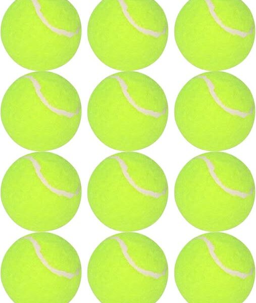 12-Pack 2" Tennis Ball Refills for Automatic Dog Ball Launchers