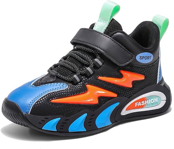 Kids' Lightweight Non-Slip Tennis & Running Sneakers